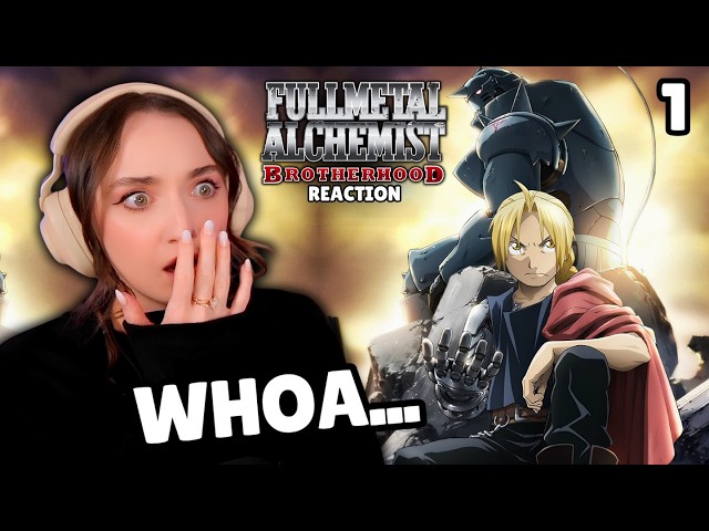 🤯 FINALLY WATCHING Fullmetal Alchemist: Brotherhood | Episode 1 REACTION