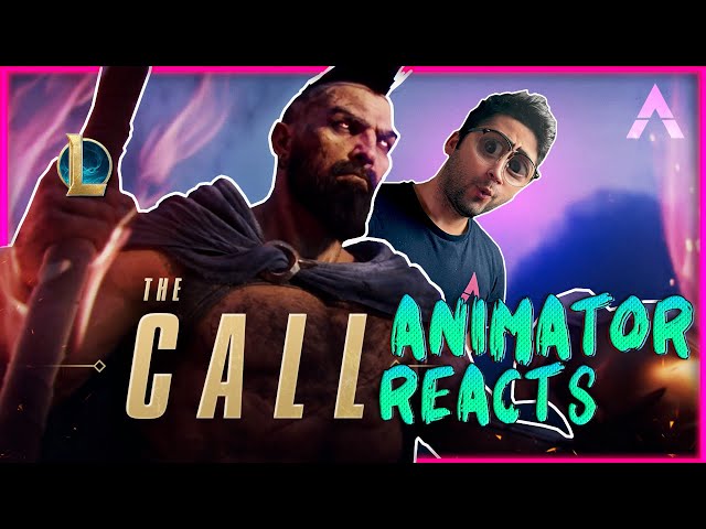 ANIMATOR REACTS: THE CALL - Season 2022 Cinematic League of Legends (ft. 2WEI, Edda Hayes)