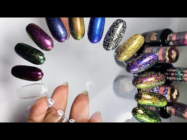 Swatches Party - LDS Aurora Top Coat #shorts #swatches #nails