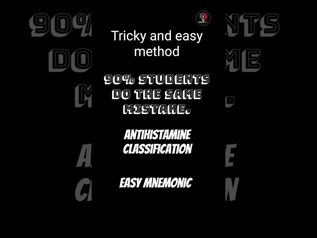 Tricky classification # #conceptify #viral #trendingshorts #viralshorts #classification #pharmacy