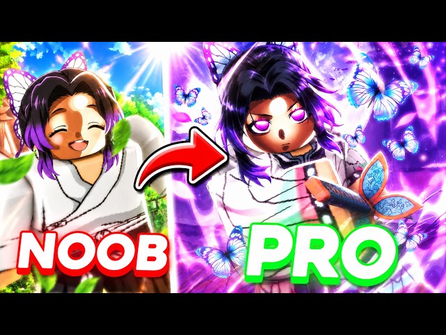 Going From NOOB TO INSECT BREATHING SHINOBU KOCHO In Project Slayers 2 (Roblox)