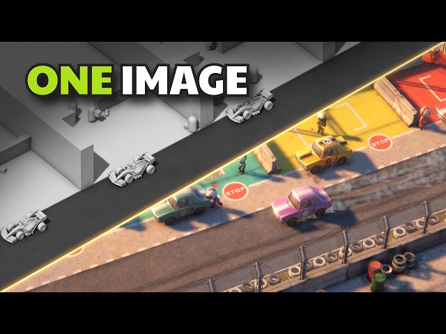 How I Keep My AI Game Art Consistent (One Image Workflow)