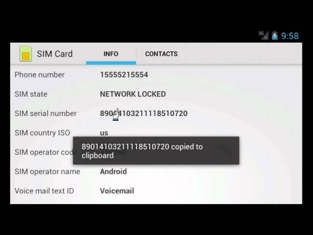 How to find SIM Card number ICCID and IMEI number without opening Android phone