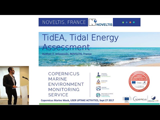 Use case: TidEA, Tidal Energy Assessment Noveltis