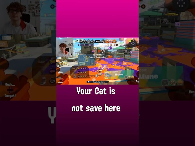 Cat Shaming in Splatoon 3