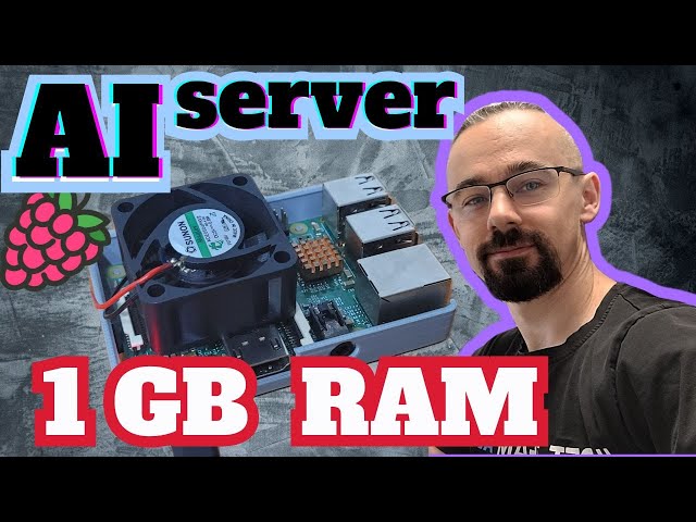 How I built - Local Home AI server with 1GB RAM on Raspberry PI 3 for free | ollama