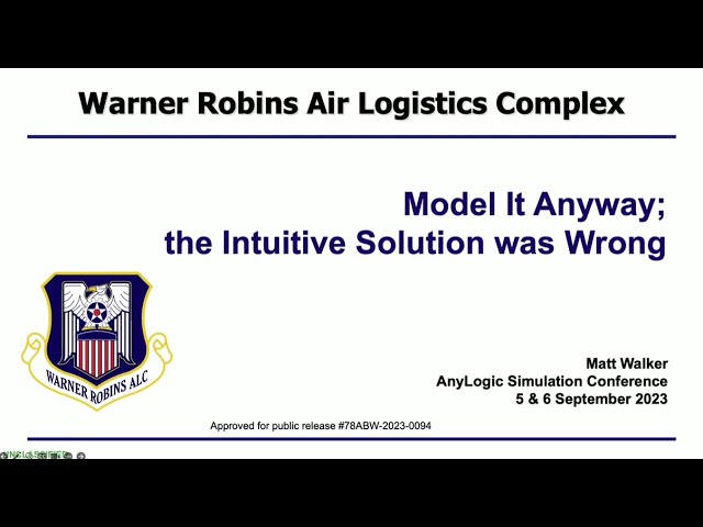 Model It Anyway; the Intuitive Solution was Wrong