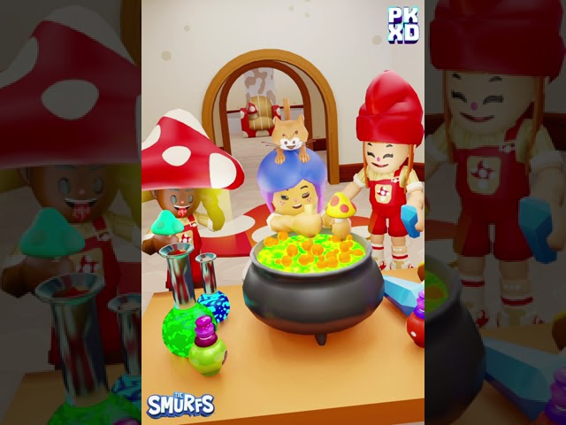 PK XD & THE SMURFS