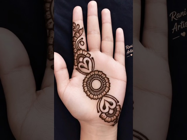 Stylish Mehendi Designs ✨ #shorts #arabicmehendi #mehndi #creativehenna #henna #mehandi