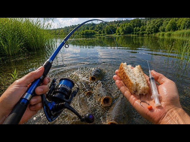 Fishermen Kept This Secret For 70 Years! Bread Bait