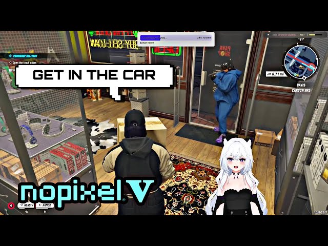Champ Ion KIDNAPS Jane At 4HEAD Pawnshop… | NoPixel V GTA RP