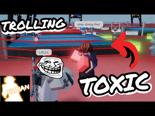 TROLLING TOXIC PLAYERS WITH OP STYLES | UNTITLED BOXING GAME