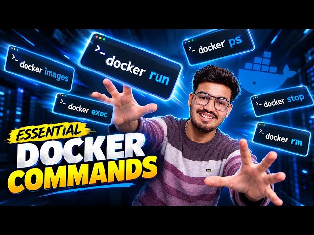 Essential Docker Commands for Beginners | Docker Commands You Must Know