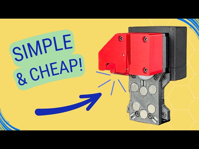 How I Built a CHEAP 3D Printer Tool Changer That Actually WORKS!