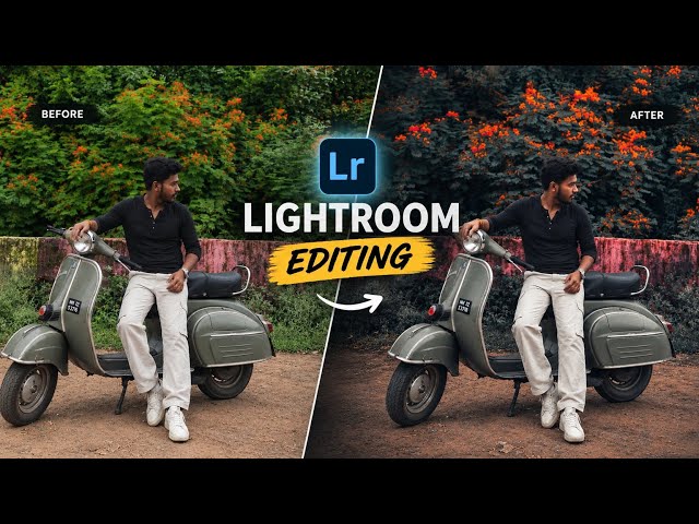 🔥 Lightroom Photo Editing Tutorial | Cinematic Color Grading in Lightroom