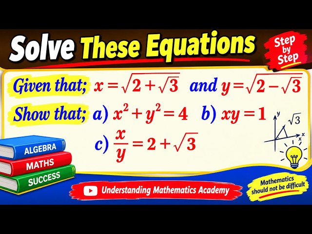 How to Evaluate Algebraic Expressions for Given Values | Step-by-Step Algebra Tutorial
