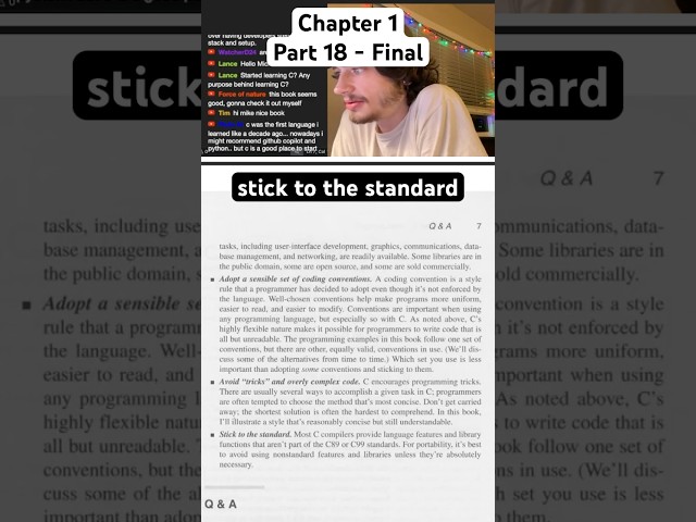 C Programming: A Modern Approach (2nd Ed.) by K.N. King | Chapter 1 | Part 18 #cprogramming #coding