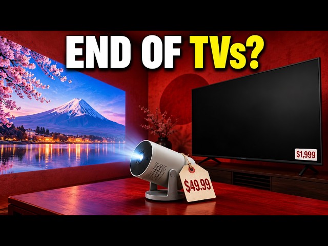 China’s Cheap Projectors Could Shake Up the Entire TV Industry!