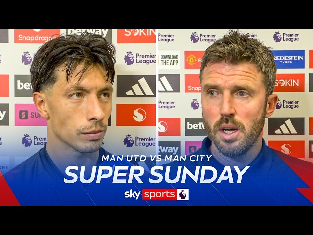 Carrick and Martinez FULL post-match reaction to Man Utd 0-1 Man City