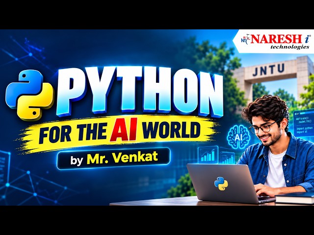 Python for The AI World | Venkat | Naresh IT