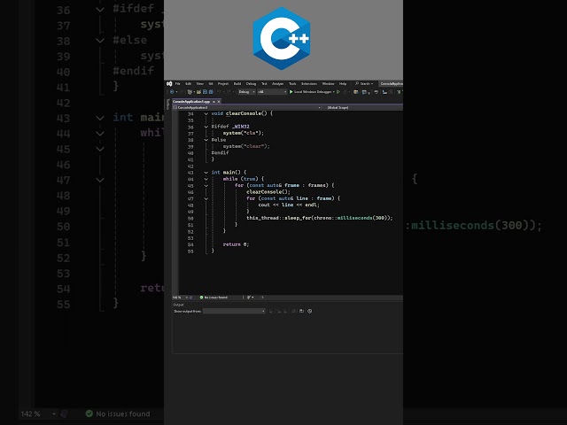 Rotating Box in C++ | Fun Console Animation!