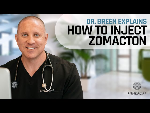 How to Inject Zomacton (5mg vial) | Dr. Breen Explains