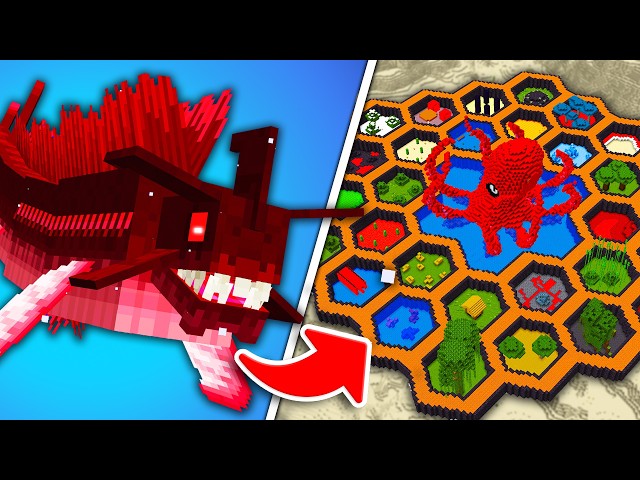 I Trapped Every SEA MONSTER in Minecraft
