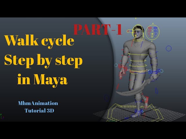 Walk Cycle in Maya_Class_6 Part_01
