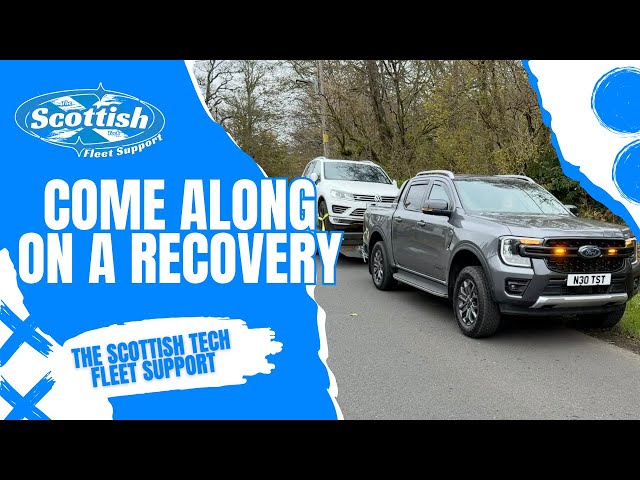 Tighnabruaich to Perth Recovery | Sprinter Breakdown in Dumbarton + Service Van Update!