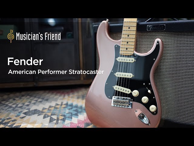Fender American Performer Stratocaster Demo - All Playing, No Talking