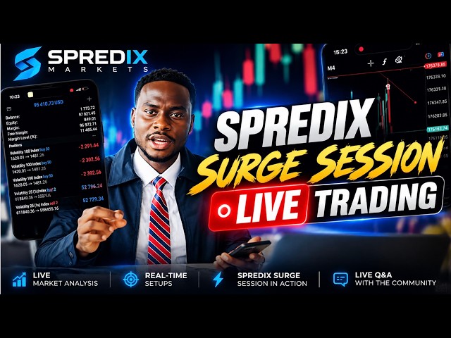 🔴 SPREDIX SURGE SESSION — LIVE TRADING