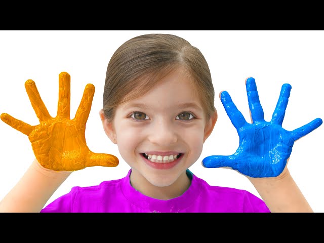 Adel is Experimenting Colors with Paint!