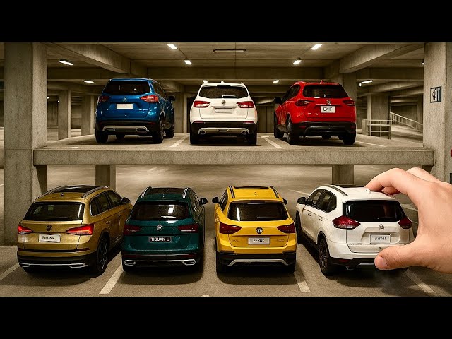 A Huge SUV Diecast Model Car Collection