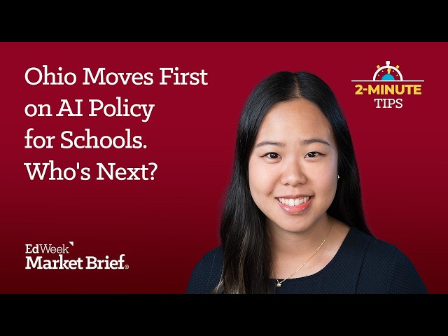 Ohio Moves First on AI Policy for Schools. Who’s Next?