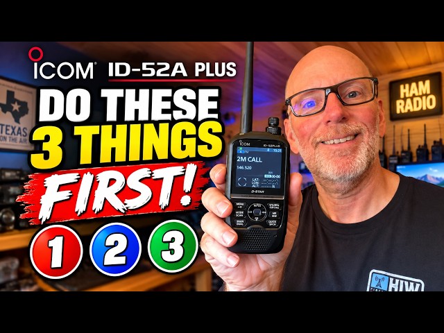 Just Got an Icom ID-52A PLUS? Watch This First!