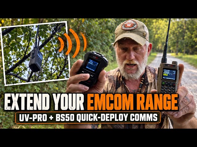 Extend Your EMCOM Range | BTECH UV-PRO & BS50 Bluetooth Mic