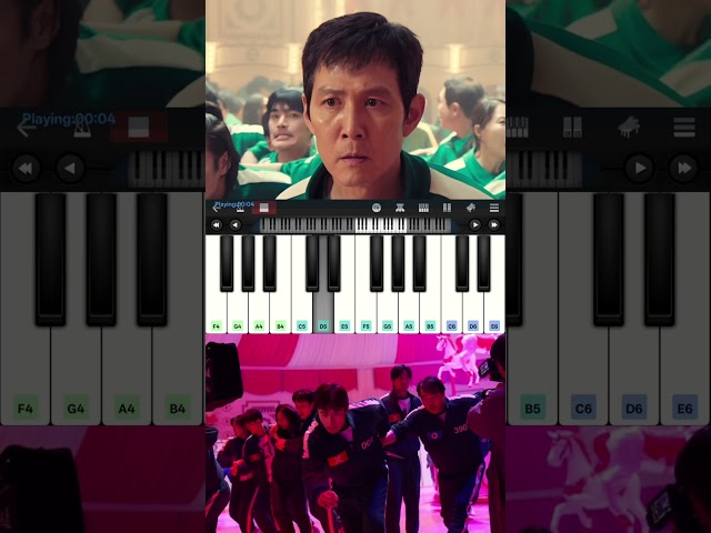 Mingle Game Song | Squid Game | Piano Tutorial