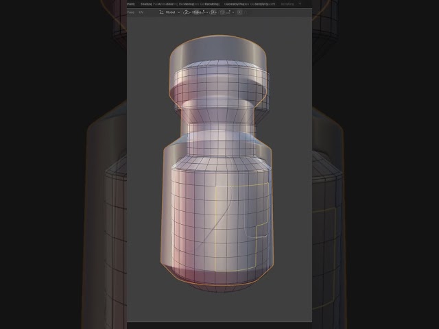 2 methods for making panel cuts using modifiers in Blender #Blender #B3D #Blender3D