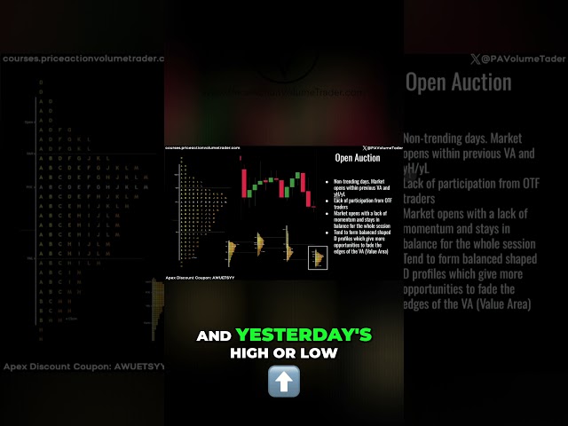 Open Auction Day Principles - Market Profile Trading