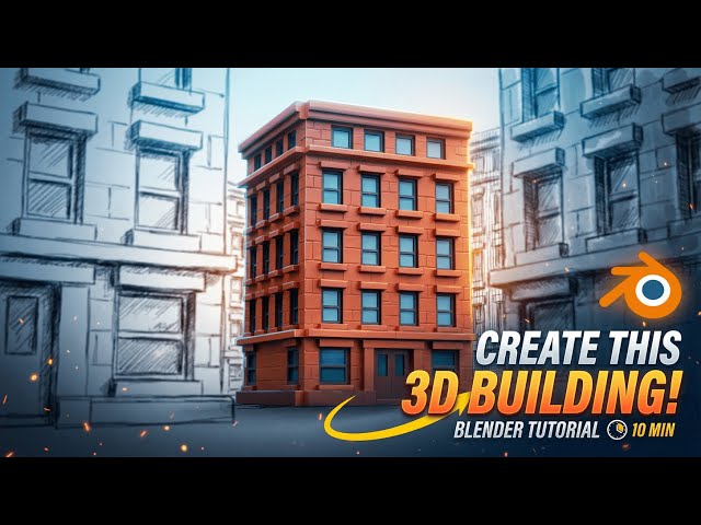 Model a Realistic 3D Building Using Just One Photo