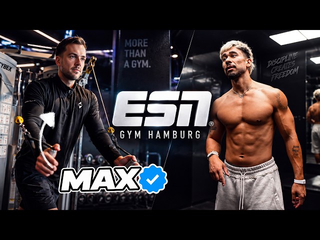 CRUSHING UPPER BODY with @maxxpane 💪🫨 (ESN GYM TEST)