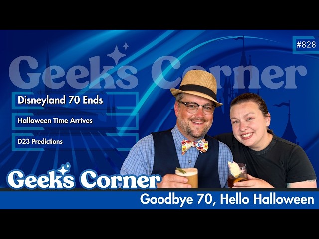 Goodbye 70, Hello Halloween - GEEKS CORNER - Episode #828