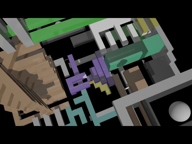 Interactive Maze in 3D - 360 Video