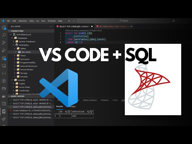 VS Code for Databases  - Here's How! (Azure Data Studio IS DYING!)