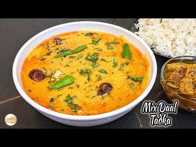 Mix Dal Recipe | Mix Dal Tadka Recipe | Restaurant-Style Mix Dal Tadka
