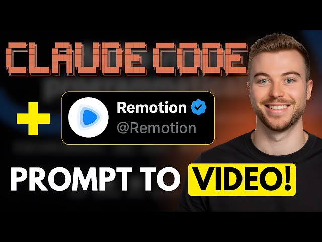 Make AI Videos With Code Using Claude Code + Remotion! (Full Tutorial)