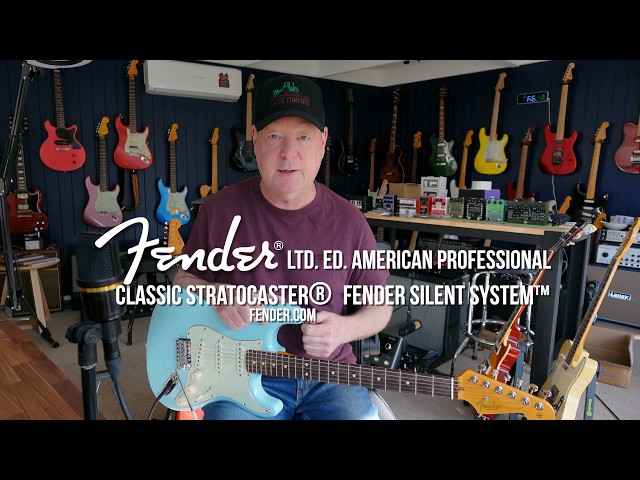 Fender Ltd. Ed. American Professional Classic Stratocaster featuring The Fender Silent System