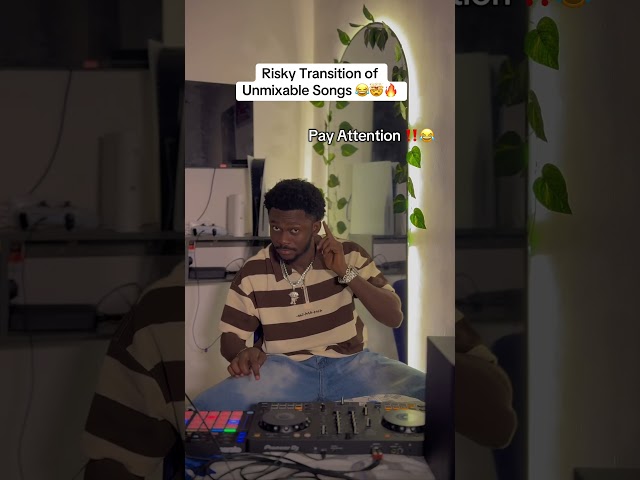 Big risk!!!😂🔥🔥… #dj #afrobeatslovers #music #afrobeats #djremix