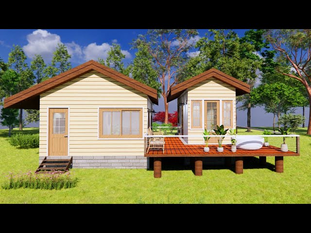 Beautiful 450sqft Tiny House - Shipping Container Home - Idea Design
