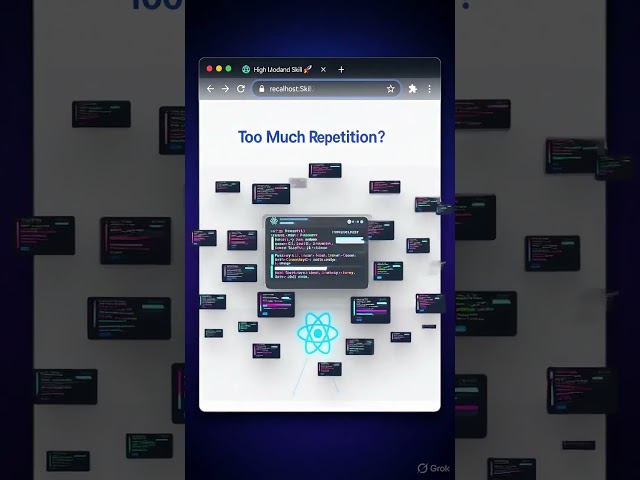 React JS for Beginners ⚛️ | Why Learn React, Benefits & Setup in 30 Seconds! #react